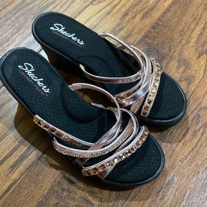 Sketchers Memory Foam Wedges, Womens Size 9